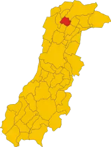 Localisation de Cavezzo