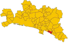 Localisation de Chiavari