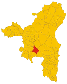 Localisation de Desulo