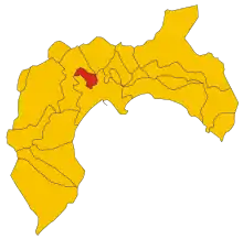 Localisation de Elmas