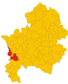 Localisation de Filignano