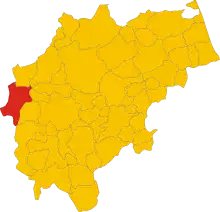 Localisation de Fiuminata