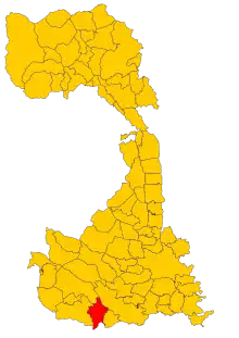 Localisation de Fontanetto Po