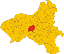 Localisation de Francica