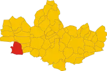 Localisation de Limbiate