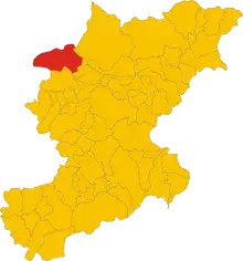 Localisation de Livinallongo del Col di Lana