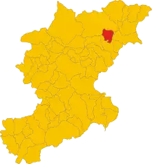 Localisation de Lozzo di Cadore