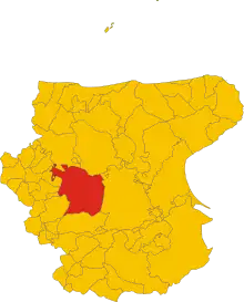 Localisation de Lucera