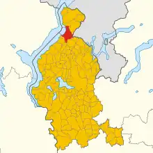 Localisation de Luino