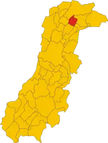 Localisation de Medolla