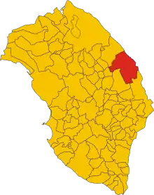 Localisation de Melendugno