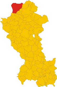 Localisation de Melfi