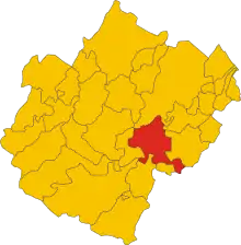 Localisation de Mercato Saraceno