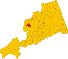 Localisation de Monte Vidon Corrado