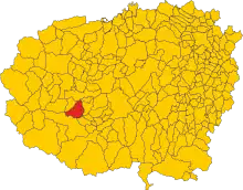 Localisation de Monterosso Grana