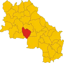 Localisation de Murlo