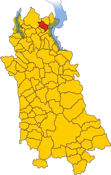 Localisation de Nebbiuno