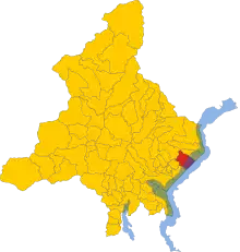 Localisation de Oggebbio
