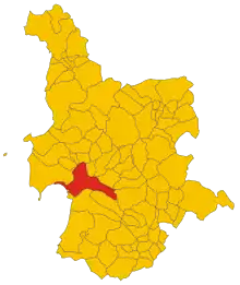 Localisation de Oristano