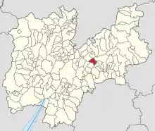 Localisation de Palù del Fersina