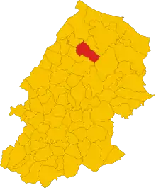 Localisation de Palata