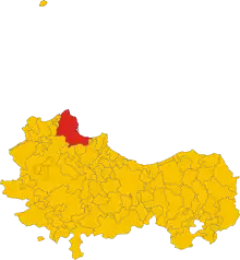 Localisation de Palerme