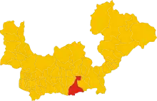 Localisation de Piateda