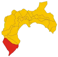 Localisation de Pula