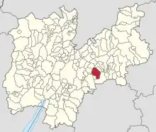 Localisation de Roncegno