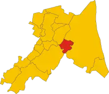 Localisation de Russi