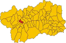 Localisation de Saint-Nicolas