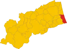 Localisation de San Benedetto del Tronto