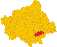 Localisation de San Biagio di Callalta