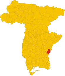 Localisation de San Giovanni al Natisone