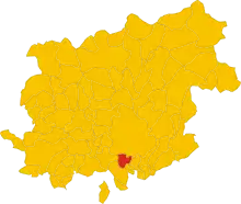 Localisation de San Leucio del Sannio