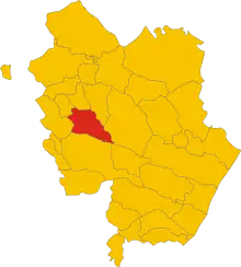 Localisation de San Mauro Forte