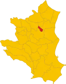 Localisation de San Nicola dell'Alto