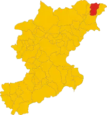 Localisation de San Pietro di Cadore