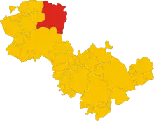 Localisation de San Venanzo