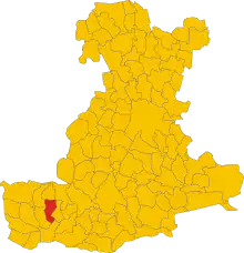 Localisation de Santa Margherita d'Adige