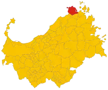 Localisation de Santa Teresa Gallura