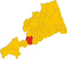 Localisation de Santa Vittoria in Matenano