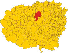 Localisation de Savillan