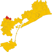 Localisation de Scorzè