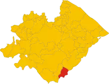 Localisation de Serra Sant'Abbondio