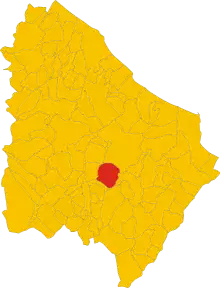 Localisation de Tornareccio