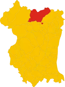Localisation de Tramonti di Sopra