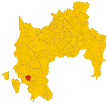 Localisation de Tratalias