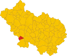 Localisation de Villa Santo Stefano