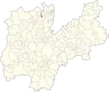 Localisation de Cagnò